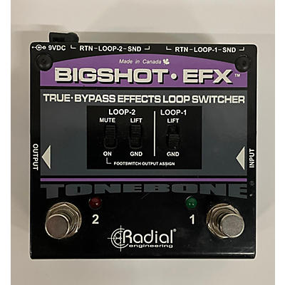 Radial Engineering Bigshot I/O True Bypass Selector Pedal