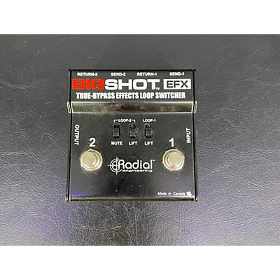 Radial Engineering Bigshot True Bypass FX Loop Switcher Pedal