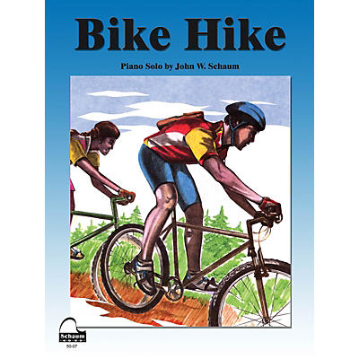 SCHAUM Bike Hike Educational Piano Series Softcover