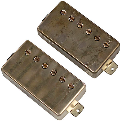 Mojotone Bill Kelliher Hellbender Humbucker Pickup F-Spaced Bridge Set Aged Nickel