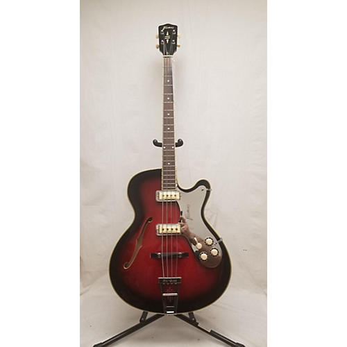 Framus Bill Wyman Star Bass 5/150 Electric Bass Guitar Black Rose
