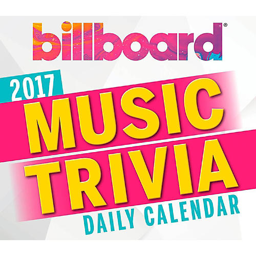 Billboard Music Trivia 2017 Daily Boxed Calendar