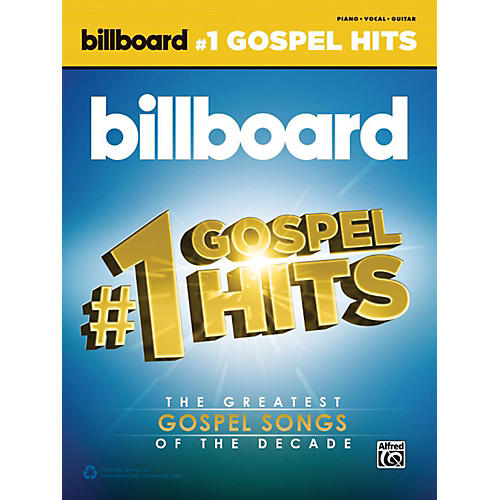 Billboard's #1 Gospel Hits Piano/Vocal/Guitar Songbook