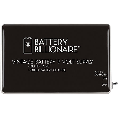 Billionaire Battery Effects Pedal Power Supply