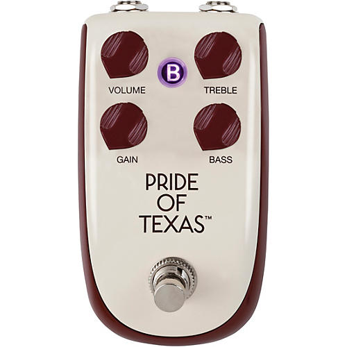 Billionaire Pride of Texas Overdrive Effects Pedal
