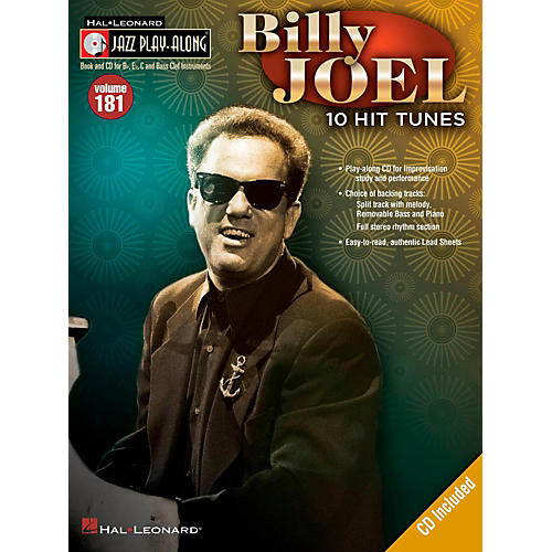 Billy Joel - Jazz Play-Along Volume 181 (Book/CD)