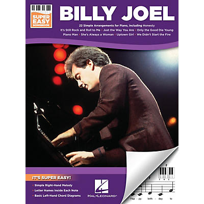 Hal Leonard Billy Joel - Super Easy Songbook
