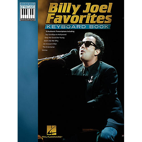 Hal Leonard Billy Joel Favorites Keyboard Book Keyboard Recorded Versions Series Softcover Performed by Billy Joel