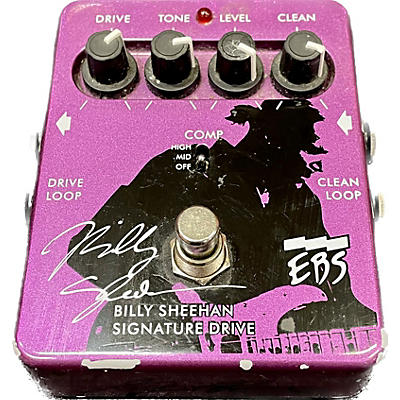 EBS Billy Sheehan Signature Overdrive Bass Effect Pedal