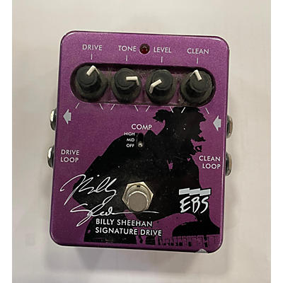 EBS Billy Sheehan Signature Overdrive Bass Effect Pedal