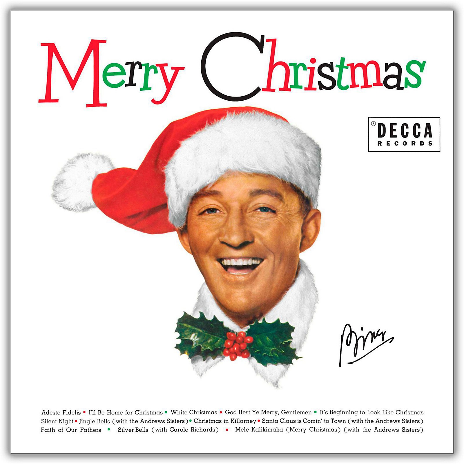 Bing Crosby Merry Christmas Vinyl 