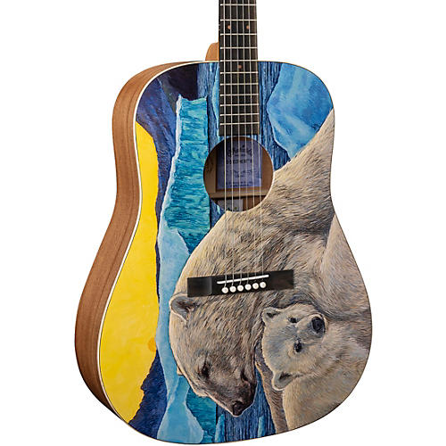 Martin Biosphere III Dreadnought Acoustic Guitar Polar Bear