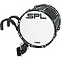 Sound Percussion Labs Birch Marching Bass Drum with Carrier - Black 18 x 14 in.