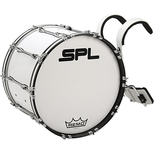 Birch Marching Bass Drum with Carrier