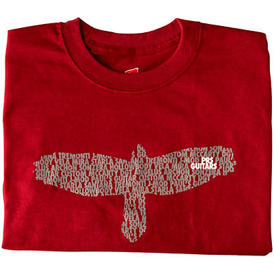 PRS Bird As A Word Red T-Shirt