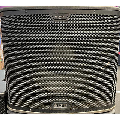 Alto Black 15in Active Subwoofer 2400W Powered Subwoofer