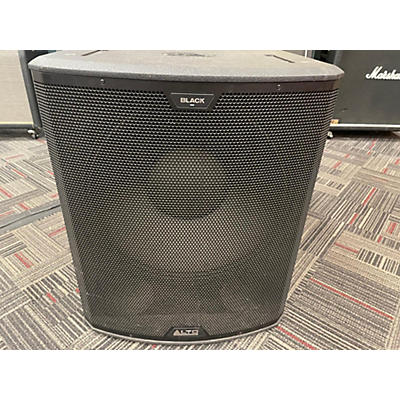 Alto Black 18in Active Subwoofer 2400W Powered Subwoofer