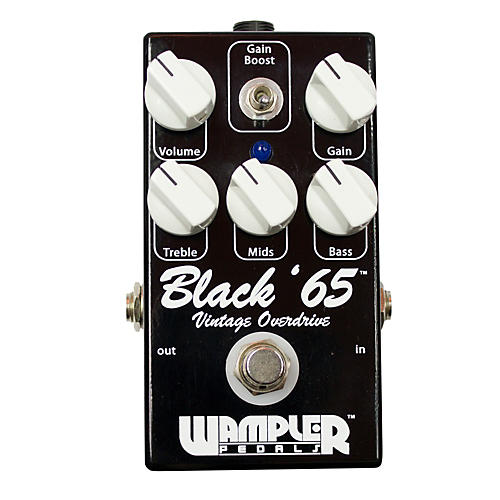 Wampler Black 65 Overdrive Guitar Effects Pedal