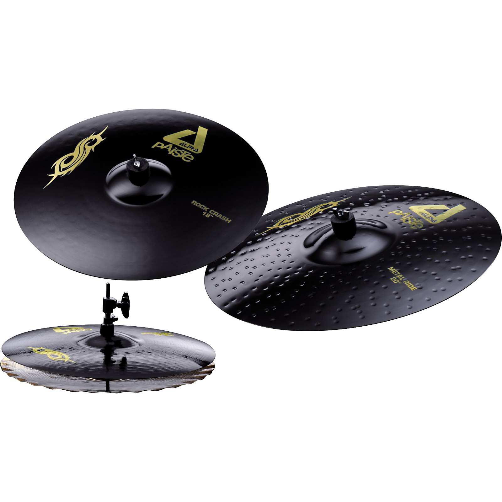 Paiste Black Alpha Slipknot Edition Core Cymbal Set Musician's Friend