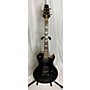 Used Aria Black And Gold Solid Body Electric Guitar Black and Gold