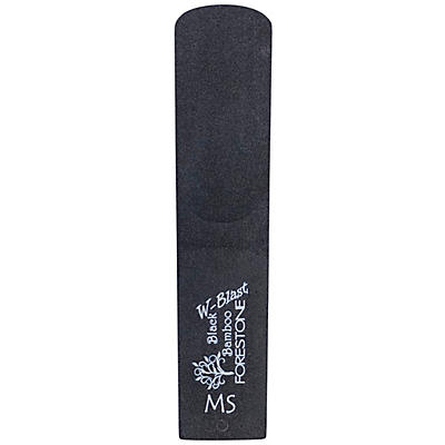 Forestone Black Bamboo Alto Saxophone Reed With Double Blast