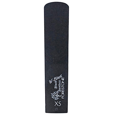 Forestone Black Bamboo Alto Saxophone Reed With Double Blast