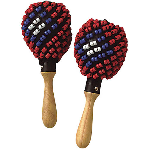 Tycoon Percussion Black Beaded Maracas