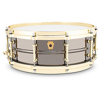 Ludwig Black Beauty Brass on Brass Snare Drum -