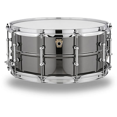 Ludwig Black Beauty Snare Drum With Tube Lugs -