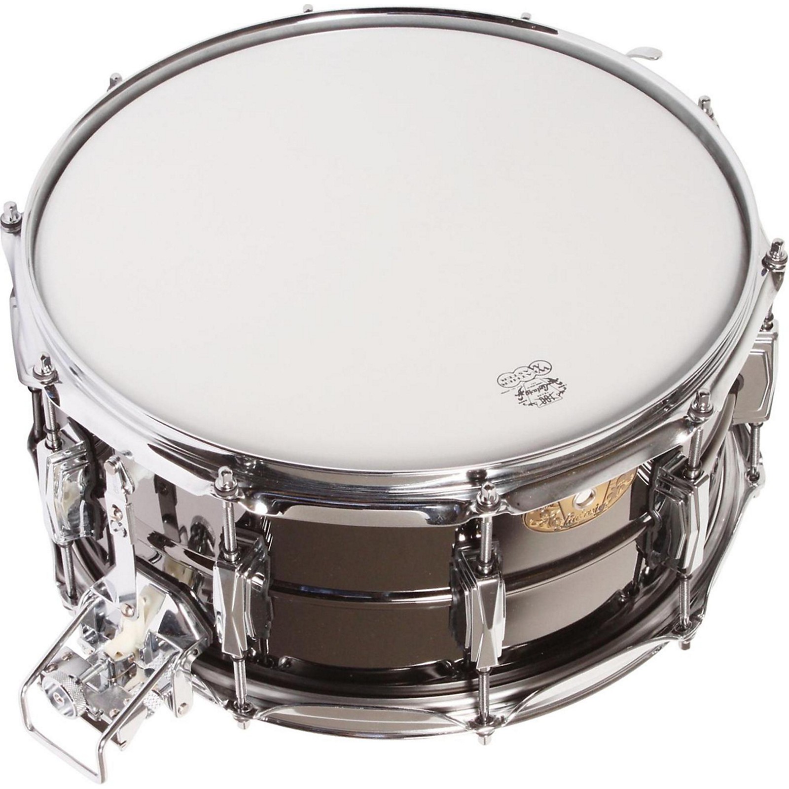 Ludwig Black Beauty Snare with SuperSensitive Snares Musician's Friend