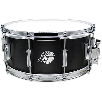 Pork Pie Black Belt Snare Drum in Flat Black