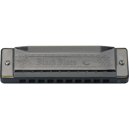 Black Blues Harmonica