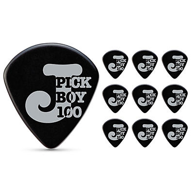 Pick Boy Black Cellulose Jazz Guitar Picks