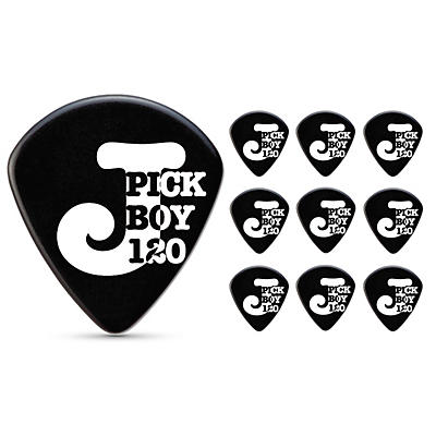 Pick Boy Black Cellulose Jazz Guitar Picks