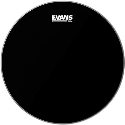 EVANS Black Chrome Tom Batter Drum Head -