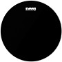 Evans Black Chrome Tom Batter Drumhead 18 in.