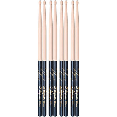 Zildjian Black DIP Drum Sticks - Buy 3, Get 1 Free -