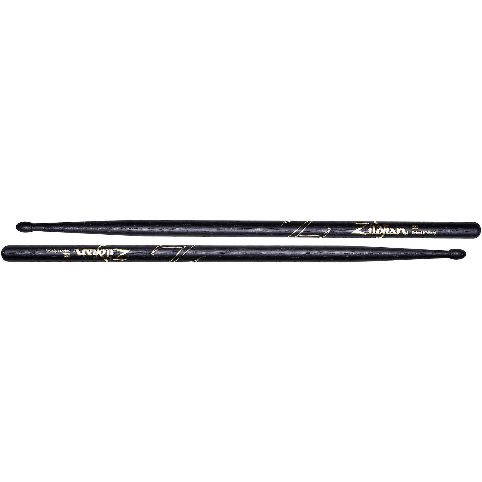 Zildjian Black Drum Sticks 5B Wood | Musician's Friend