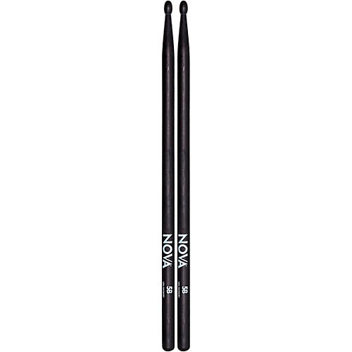 Nova Black Drum Sticks 5B