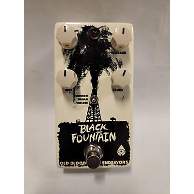 Old Blood Noise Endeavors Black Fountain Effect Pedal