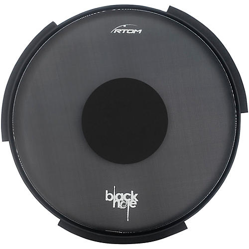 RTOM Black Hole Bass Drum Practice Pad 18 in.