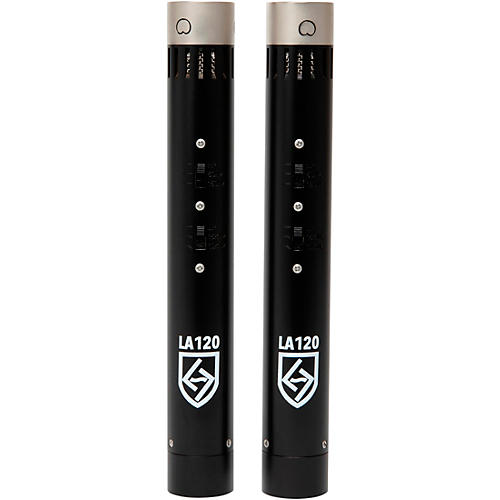 Black LA-120 Small Condenser Microphone Pair