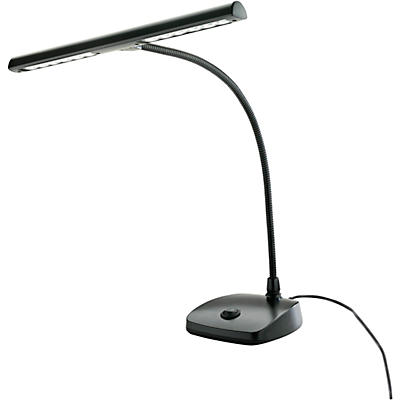 K&M Black LED Piano Lamp
