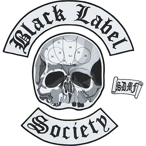 Black Label Society Brewtality Patch Set