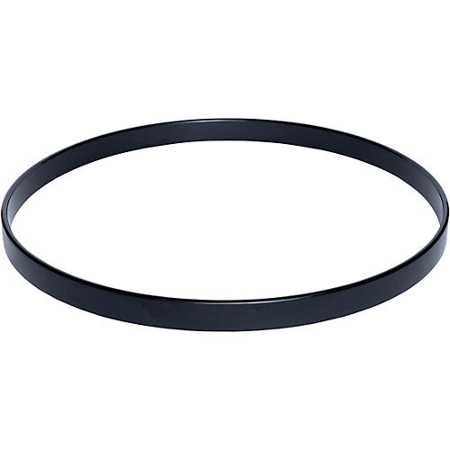 Cardinal Percussion Black Lacquerd Wood Hoop 6 Ply 18 in. Maple