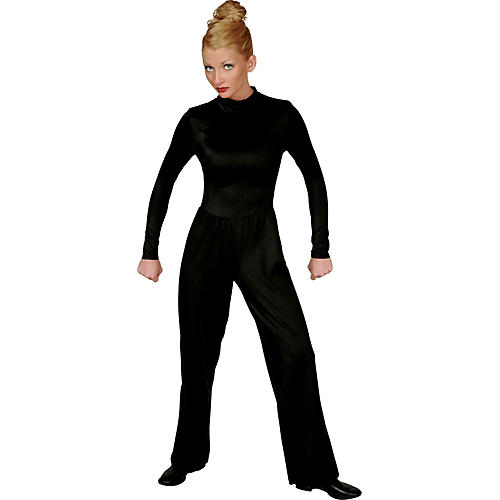Black Lycra Jumpsuit