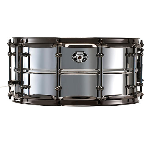 Black Magic Stainless Steel Snare Drum