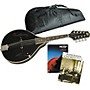 Musician's Friend Black Mandolin Starter Kit