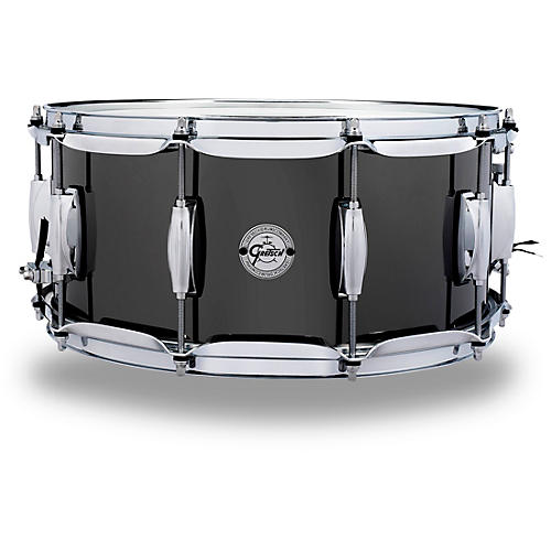 Gretsch Drums Black Nickel Over Steel Snare Drum | Musician's Friend