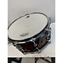 Used Mapex Black Panther Solidus Snare Drum Drum Red Black Burst